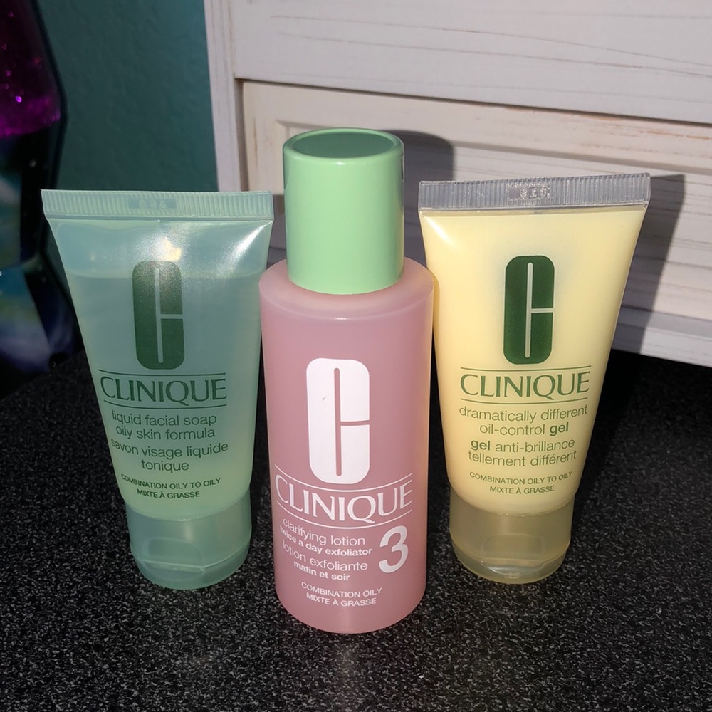 NEVER USED. Clinique Skin Care Set ‼️